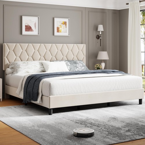 King size modern platform - size,
